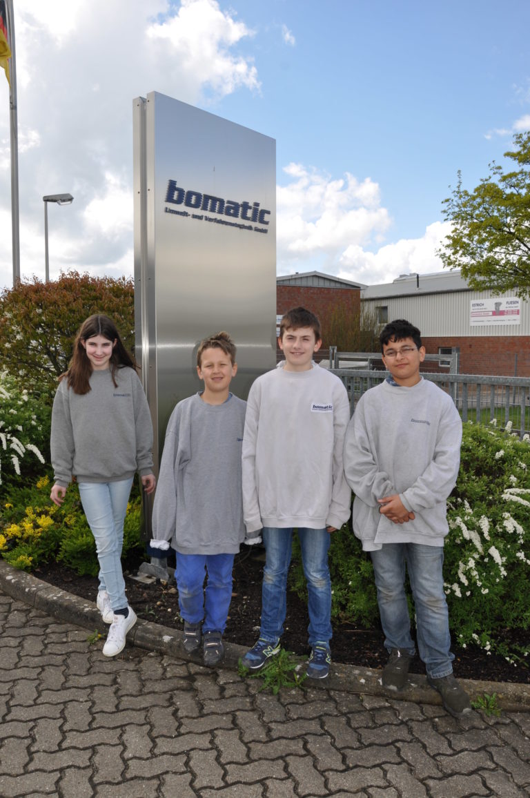 Girls and Boys Day bei bomatic - bomatic Umwelt- und Verfahrenstechnik GmbH